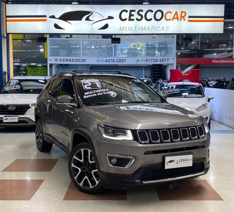 JEEP COMPASS 2.0 16V FLEX LIMITED AUTOMÁTICO JEEP COMPASS 2.0 16V FLEX LIMITED AUTOMÁTICO